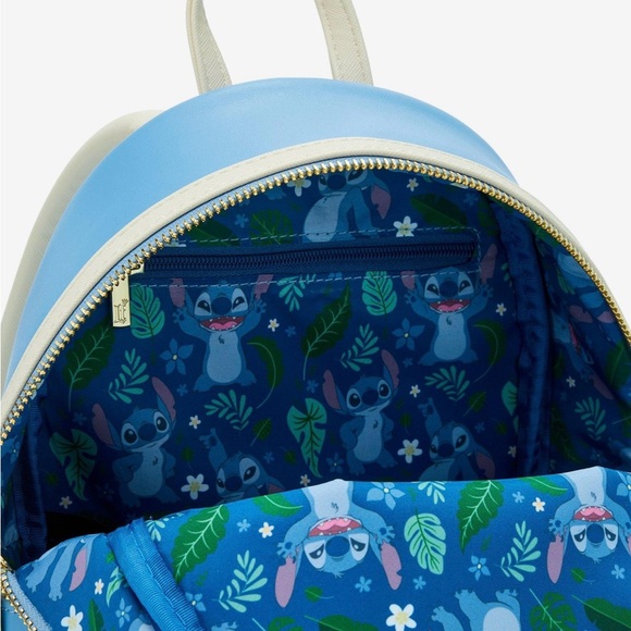 New Loungefly Stitch Mini Backpack and Coin Purse main image 12